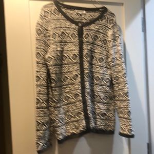 Northern Reflections button up cardigan/sweater. Size M